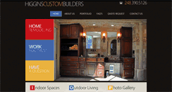 Desktop Screenshot of higginscustombuilders.com